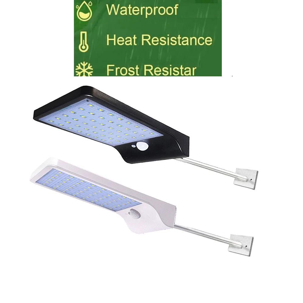

36 LEDSolar Light Outdoors Waterproof Garden Lights PIR Body Motion Sensor Solar Floodlights Spotlights Parks Lamp bulbs w pole
