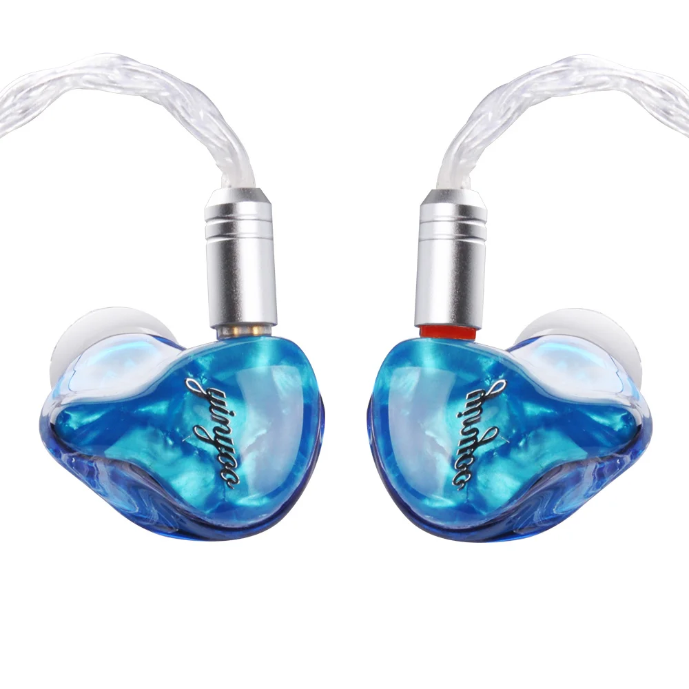 

Volemer New HQ5 5BA in Ear Earphone Custom Made Balanced Armature Around Ear Earphone With MMCX Same as QDC Shell heardphone