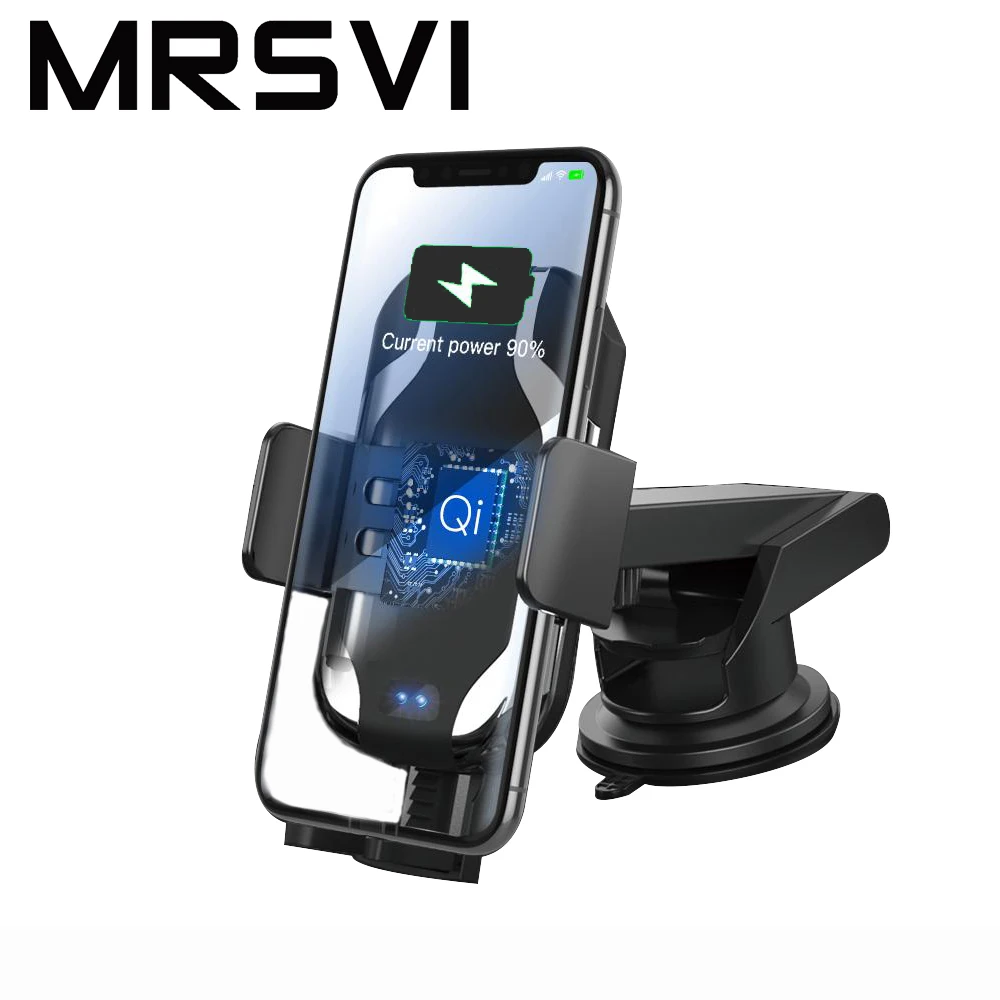 

MRSVI Best Popular 10 W Smart Wireless Charger Holder with Infrared induction FT06 for HUAWEI/Iphone/Xiaomi QI Smart Phone