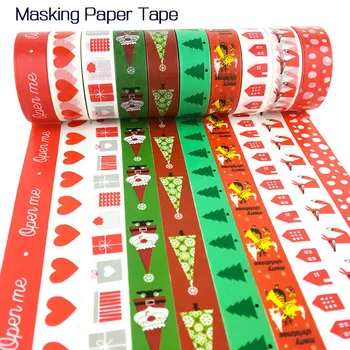 

Christmas party Foil Washi Tape Japanese Stationery Kawaii Masking Tape School Tools Halloween