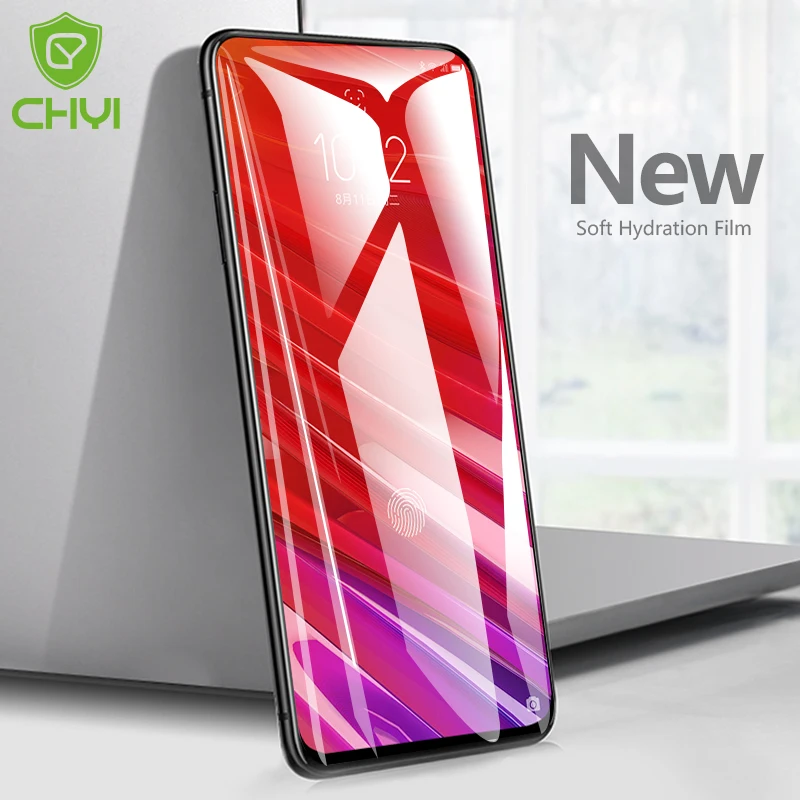 2PCS CHYI for lenovo z5pro screen protector 3D soft silicone curved