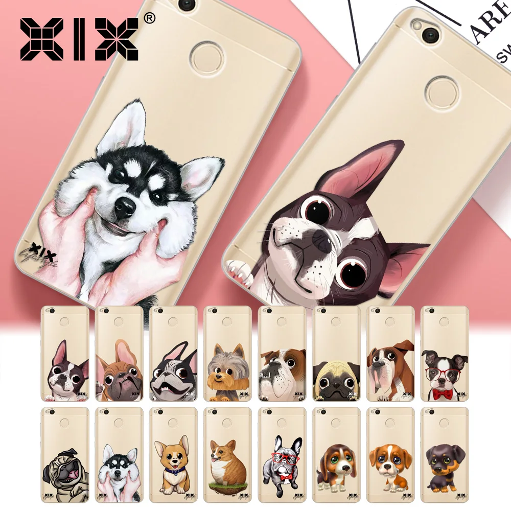 

Soft TPU for Xiaomi Redmi Note 7 Case Cute Dogs Cover for Xiaomi Redmi Note 5 Case 2019 Redmi 4 4X 5 Plus 5A 6 6A 7 Pro Case