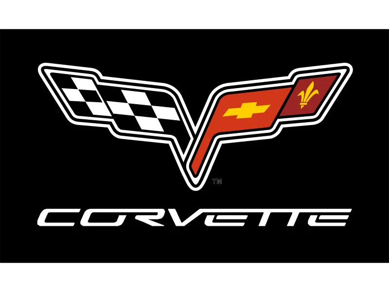 90*150 см/60*90 см Флаг Corvette баннер Polyster Motor Activity декоративные автомобильные соревнования - Цвет: 90x150cm