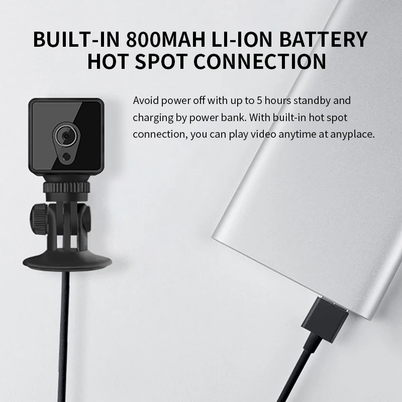 

1080P IP camera S1 Mini Wifi Camera Motion Detection Night vision 140 degree Monitor Home Safe Surveillance Sport Recorder