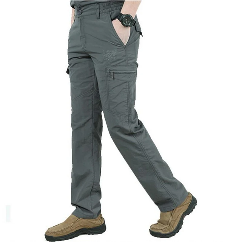 Быстросохнущие брюки карго мужские легкие летние военные дышащие водонепроницаемые тактические брюки мужские брюки карго брюки мужские