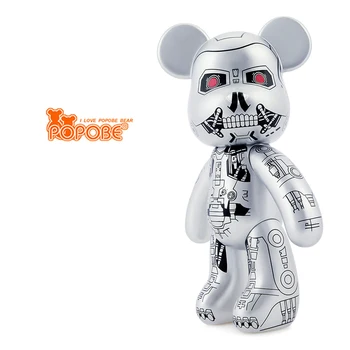 

High Quality 15inch Gloomy Bear POPOBE The Terminator Vinyl Dll Toys Birthday Gifts Fashion Toys In Box