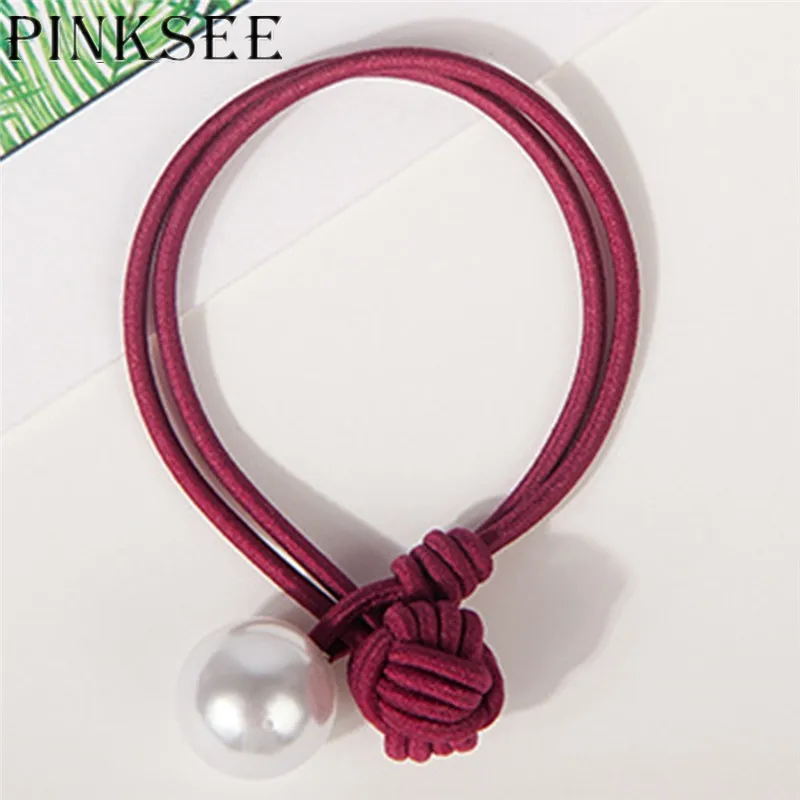 Эластичные резинки для волос PINKSEE женские девочек резинка аксессуары
