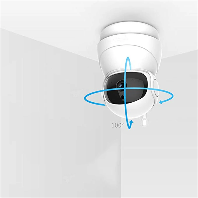 

Home Security IP Camera Photo Cam 360 View Wireless Camera Mini 2MP Night Vision Dome WiFi CCTV Camera baby Monitor HD 1080P