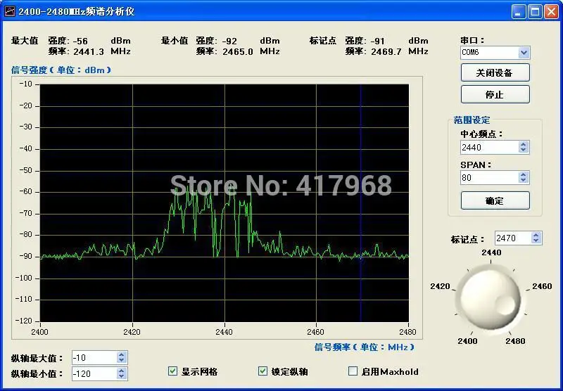 2 4G spectrum 4 GHz USB портативный анализатор спектра универсальное издание|spectrum| |