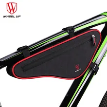 WHEEL UP 2017 New Arrival Large Capacity Nylon Reflective MTB Road Bike Front Bag Bike Panniers Cycling Bag Bicycle Accessories