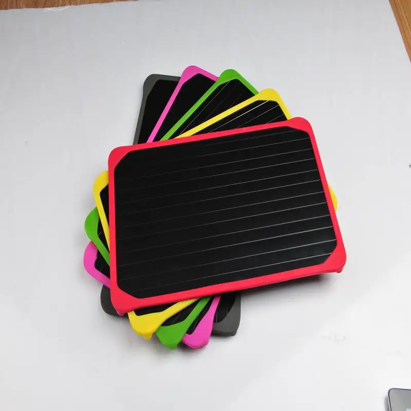 

Meijuner Fast Defrost Tray Food Meat Rapid Thaw Heating Tray Defroster Plastic No Electricity Chemicals Microwave Kitchen BBQ