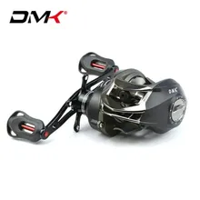 DMK ROCKET 14BB 6,3: 1 рыболовные катушки для приманки, правая/левая рука, 8 кг, Max Drag Carretilha moulinet peche Baitcast круглая спираль