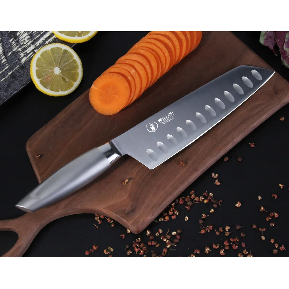 WALLOP Chef Knife Kitchen Knife Japanese Santoku Cleaver Chopper Nakiri Vegetable Optional German Stainless steel cook tool WALLOP Chef Knife Kitchen Knife Japanese Santoku Cleaver Chopper Nakiri Vegetable Optional German Stainless steel cook tool
