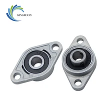 Support de roulement Horizontal KFL08 pour vis trapézoïdale T8, 2 pièces, pièces d'imprimantes 3D montées, Support en acier inoxydable