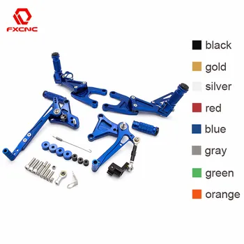 

FOR Benelli TNT125 tnt125 2016 - 2018 2017 CNC Aluminum Adjustable Motorcycle Rearsets Rear Sets Foot Pegs Pedal Footrest