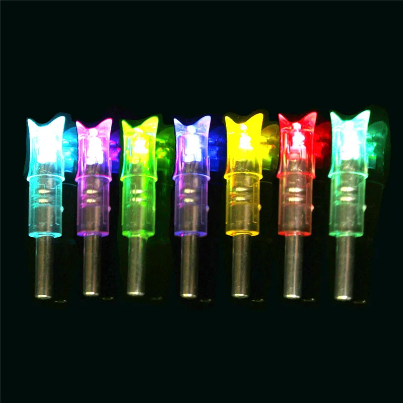 

3/6pcs Automatically Lighted Crossbow Arrow Nock Bow String Activated Crossbow bolts Nock Led arrow Nock for ID7.6mm Shaft Arrow