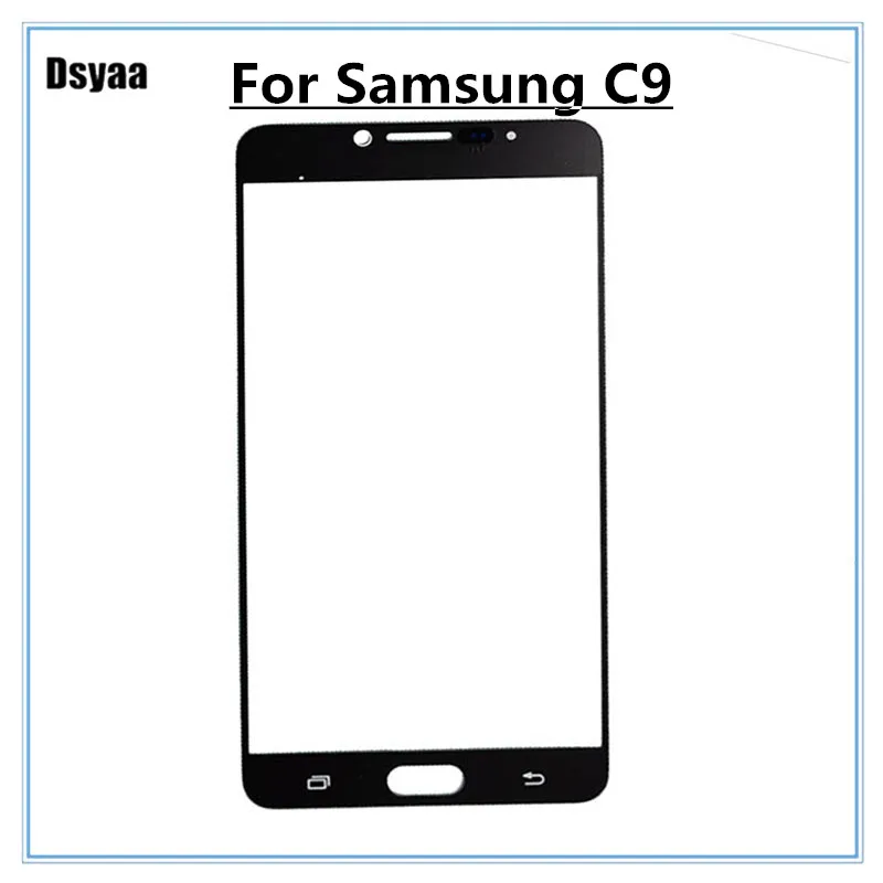 6 дюймов для Samsung Galaxy C9 Pro C9000 C900F C900Y сенсорный экран передний стеклянный объектив