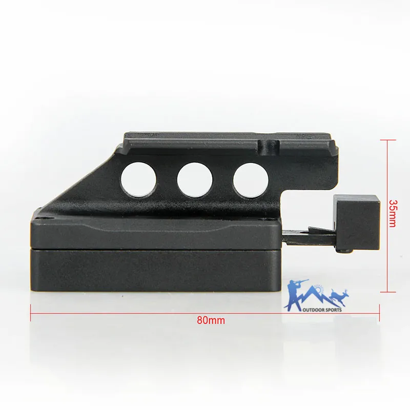 PPT SID Riser Mount Тактический для T1 T2 RMO Red Dot sight scope M16 M14 AK47 AR15 in Gun Airsoft аксессуар OS24