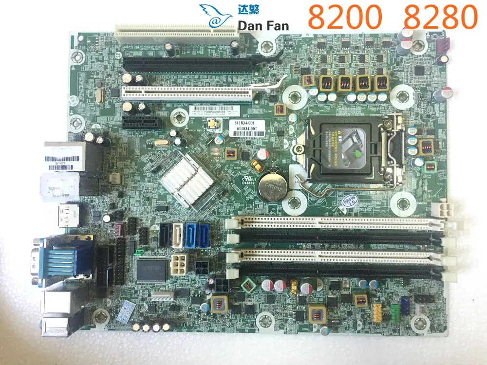 611834 001 для HP Compaq 8200 8280 материнская плата настольного компьютера 611793 002 611794 000 LGA1155