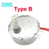 BringSmart 5-24v 110v 220v Low Speed 1.4-60rpm Craft Rotate Exhibition Fan Microwave Oven Gear AC Synchronous Motor For DIY Part ► Photo 3/6