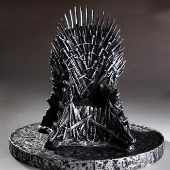 16CM The Iron Throne Model Figure Toys GAME OF THRONES Action Figure Song of Ice and Fire Sword Chair Model Collective Doll Gift