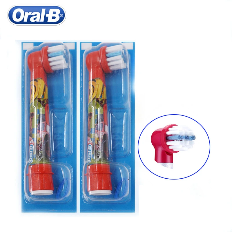 Oral B Kids Electric Toothbrush Car D10 Replaceable Brush Heads EB10 Rechargeable Music Timer Dupont Bristles