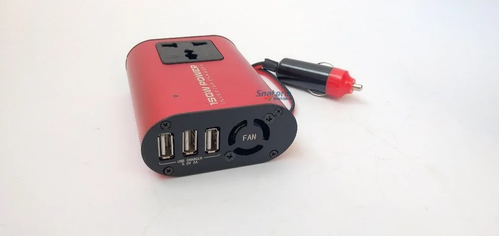 USB 150W DC 12 V 220 V 50hz домашний автомобильный преобразователь мощности, автомобильный адаптер для зарядного устройства, автомобильный источник питания