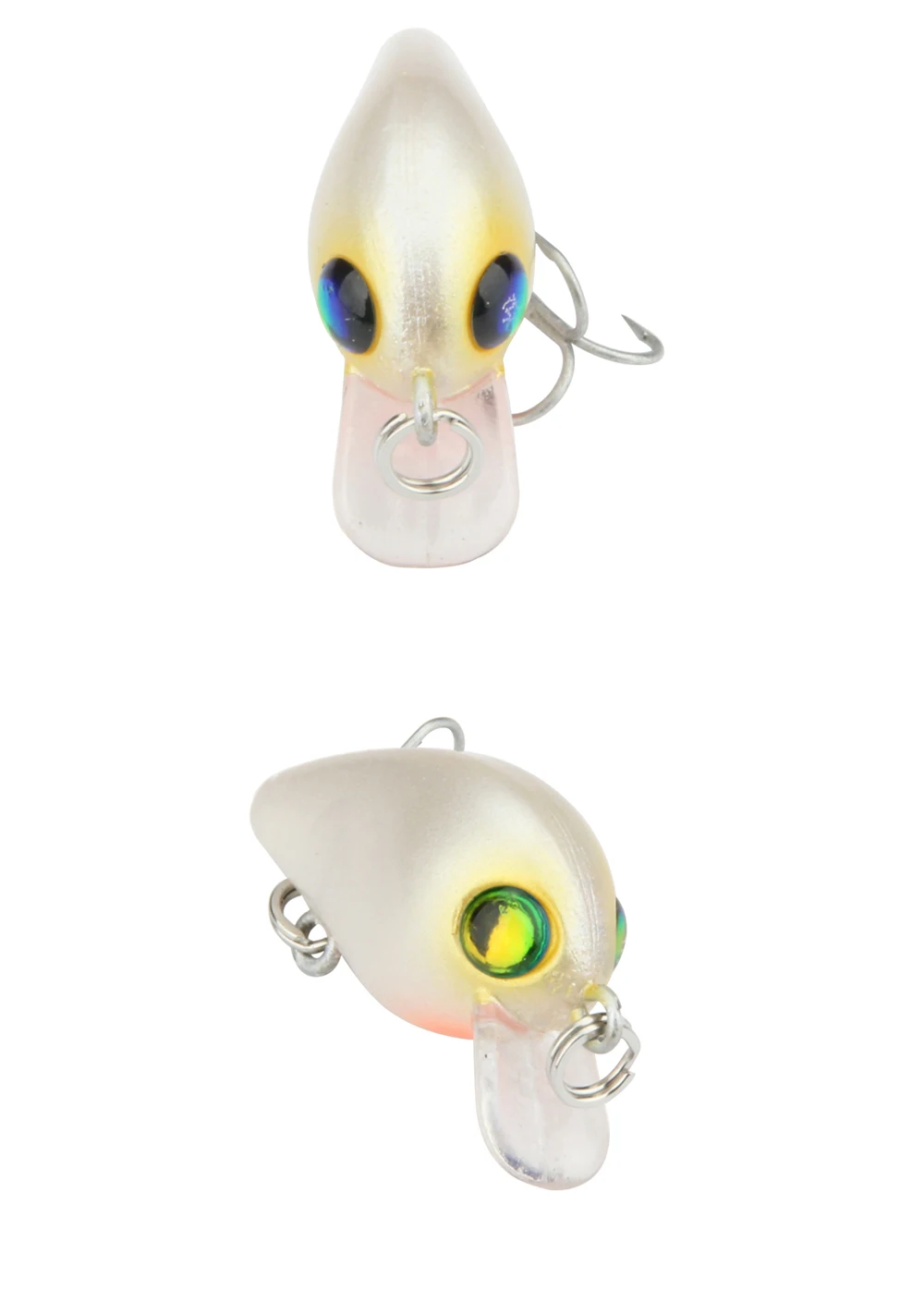 High Quality ABS Plactic Lure 1pc 3cm 1.5g Crankbait Fishing Lure Minnow Floating Isca Crankbait VMC Hook Fishing Tackle  (14)