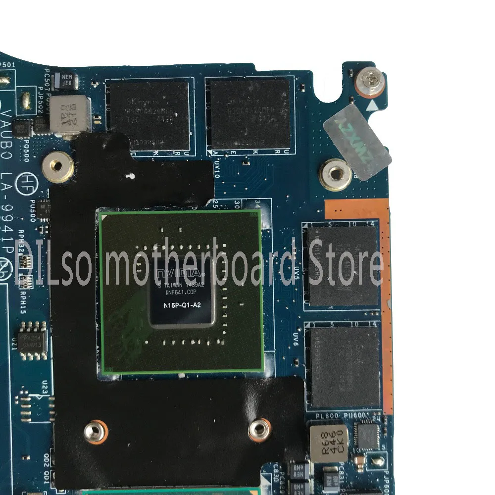 discounted KEFU CN-0R99XN 0R99XN motherboard FOR Dell XPS 15 9530 Laptop Motherboard LA-9941P i7-4712HQ CPU GT