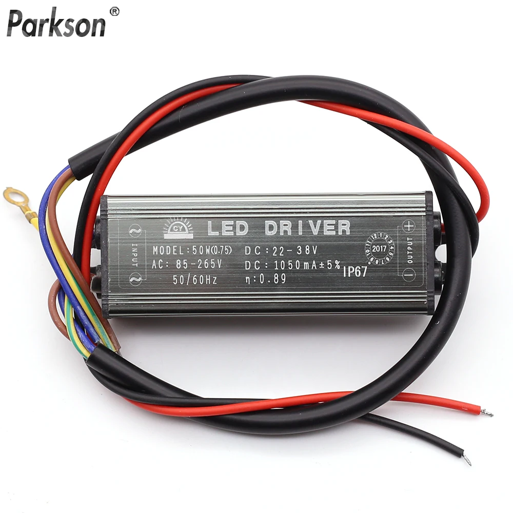 

Lighting Transformer LED Driver 300mA 600mA 900mA 1500mA Convert AC 85-265v To DC 22-38v For LED Floodlight IP67