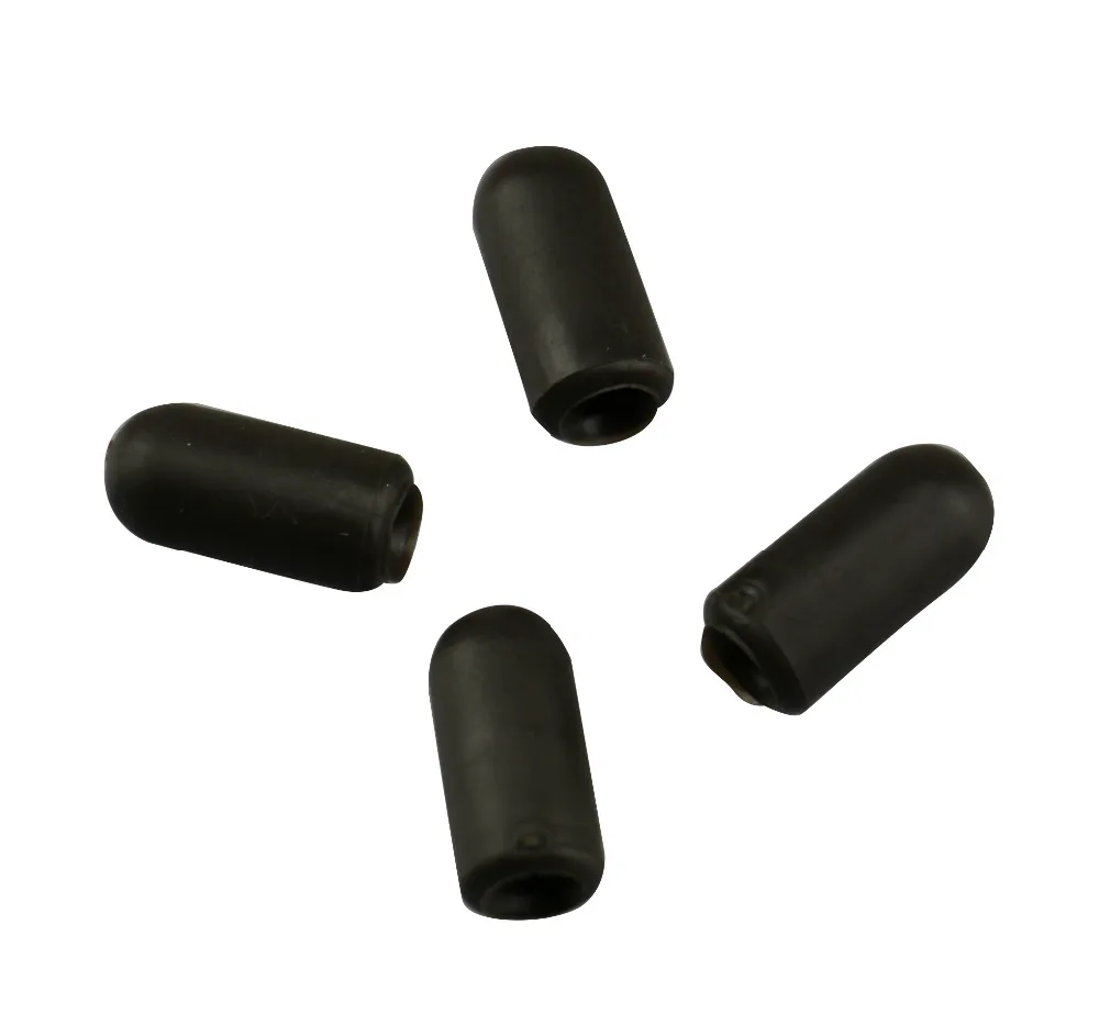 10PCSWiseTackleBulletBeadsBufferShockBeadsSoftRubberBullets