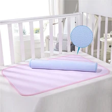 Летние детские бамбуковые волокна подушечки детские 3D мембранные подушечки высокое качество водонепроницаемый матрас уход за ребенком