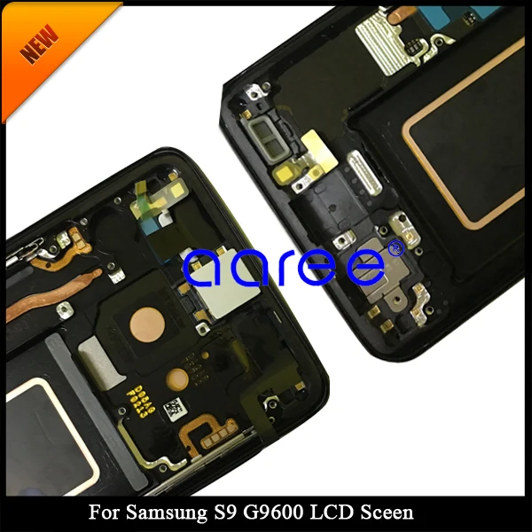 Супер AMOLED lcd для samsung S9 lcd S9 G960 lcd для samsung S9 PLUS дисплей lcd экран сенсорный дигитайзер сборка