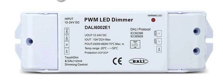 Dali6002e1 Konstante Spannung Dali Dimmer Decoder Serie 12v 24vdc 5a X 2 Kanal Led Treiber Dimmer Dali Dimmer Led Driver Dimmerled Dimmer Aliexpress