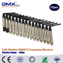 Быстрая DHL 2.4 г Беспроводной dmx512 dj light control