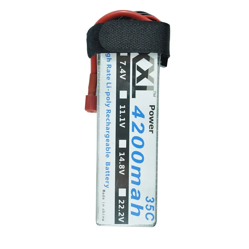 

XXL RC Battery 4200mAh 18.5V 5S 35C Max 70C RC Toys & Hobbies for Helicopters RC Models Li-polymer Battery