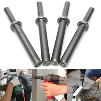 

4pcs New Air Rivet Hammer Set + 1pc Coupped Bit For Pneumatic Bit Power Tool Accessories 4-5/8" Long