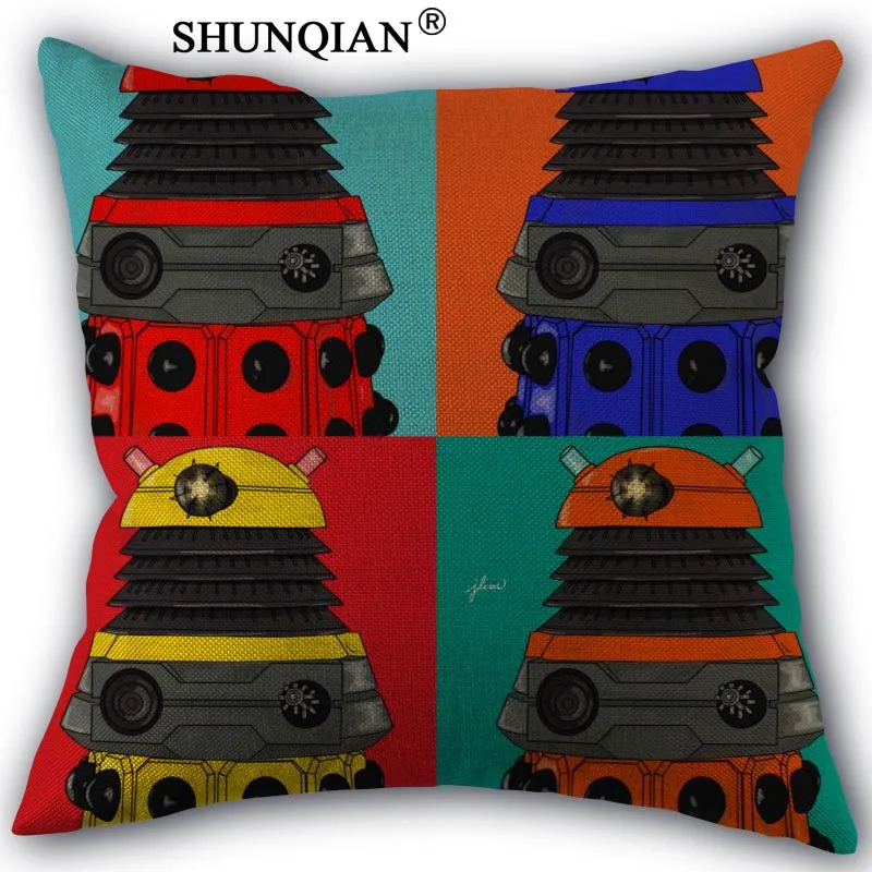 

Custom dalek exfoliate print Pillowcase Custom cotton pillowcases decorative beauty Home Furnishing customized pillow