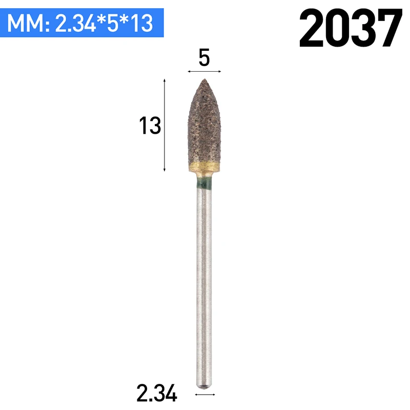 HUHAO 1 шт. 100 сетчатые наждачные головки для шлифовки вращающихся инструментов Dremel для очистки труб шлифовальная машина Dremel Аксессуары для резьбы - Цвет: 2037