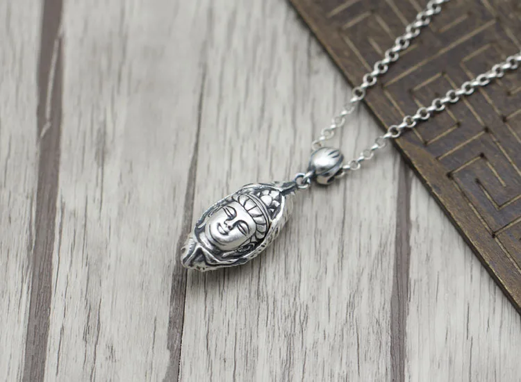 silver-buddha-pendant001C