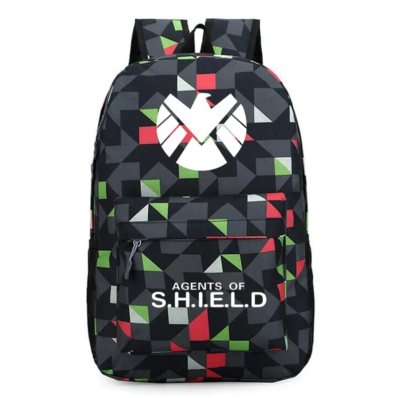 Agent of Shield American Eagle School Book Bags Laptop Backpack Mochila