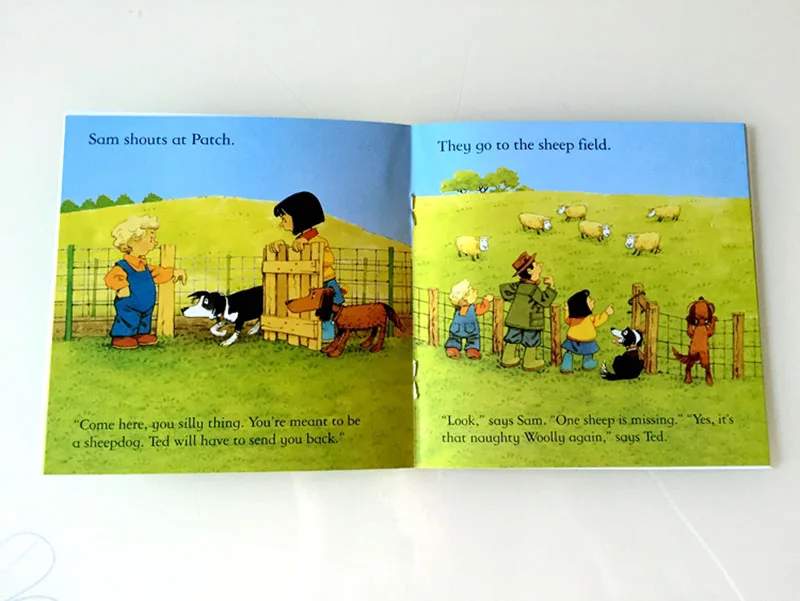 Fazenda de Contos Habilidade de Leitura Centímetros Set Crianças Foto Colorida Inglês Livro Famosa História Preschool Educacional Early Learning 15*15 20 Pçs - 12 Colorida Inglês Livro Famosa Fazenda de Contos