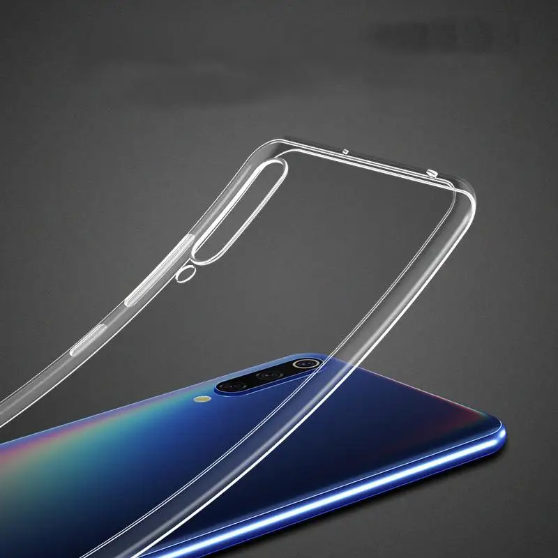 

Phone Case For Xiaomi Mi 9 Case Transparent Soft Silicone TPU Protective Case Back Cover For Xiaomi Mi9 SE Anti-knock Phone Case