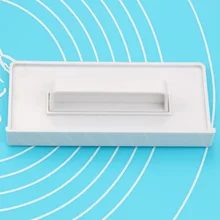 12 шт./лот) FDA высокое качество Пластик легкий поток прямым углом Обледенение Фондант гладкой PolisherHB0506D