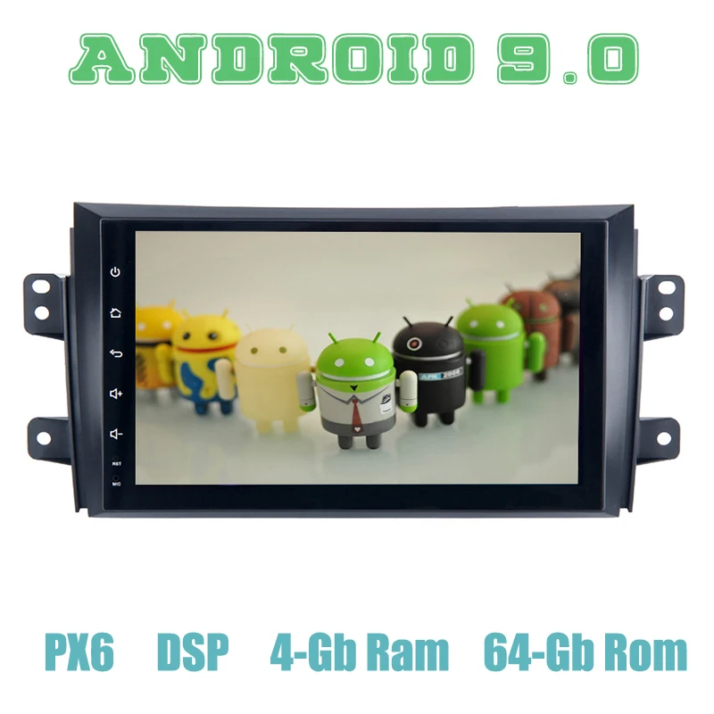 Clearance 9" IPS PX6 Android 9.0 Car GPS Radio Player for suzuki SX4 2006-2011 with 4+64GB Auto Stereo Multimedia Headunit 0 Clearance 9" IPS PX6 Android 9.0 Car GPS Radio Player for suzuki SX4 2006-2011 with 4+64GB Auto Stereo Multimedia Headunit 0