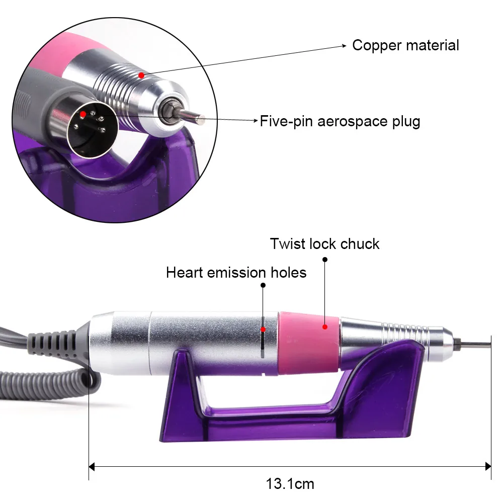 30000 об/мин маникюрный набор Профессиональная машинка для педикюра Набор