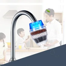 Кухонный кран фильтр для воды здоровый активированный уголь очиститель воды тяжелый металл отложения ржавчины Очиститель подвесной кран очиститель