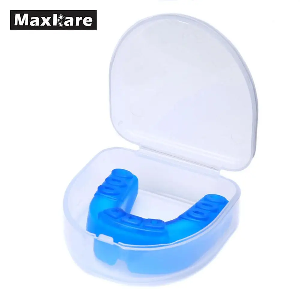 5.5*5*1.5cm Outdoor with Box Teeth Guard Clear Mouthguard Taekwondo