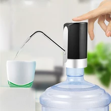 Usb зарядка диспенсер для воды автоматический электрический портативный питьевой воды для бутылки Переключатель черный