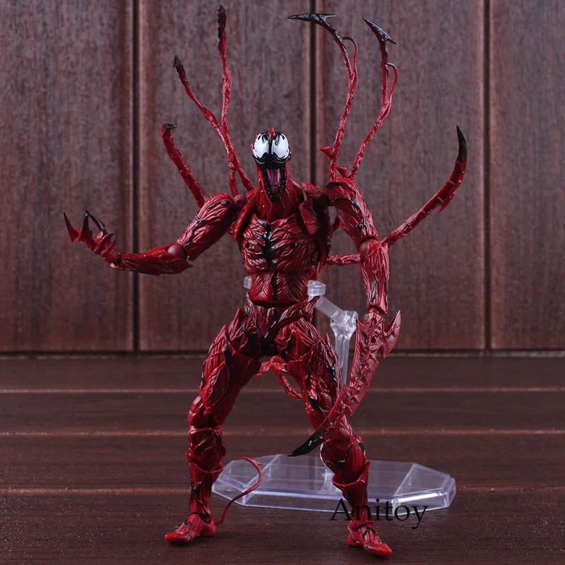 

Amazing Yamaguchi Series NO.008 Marvel Carnage Figure The Amazing Spider Man Action Figure PVC Collectible Model Toy